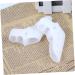 1 Pair Dividers Foot Separator Splint for Bunion Relief | Gel Cushions & Hammer Toe Straighteners - White - Buy Online on GoSupps.com