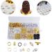 FOMIYES 4 Boxes Wig Dreadlock Pendant Hair Braiding Jewelry Hair Braids Rings Diy Hair Cuffs Beads for Hair Dreadlock Cuffs Hair Rings Dreadlocks Wire Tibetan Silver Accessories Alloy - Buy Online on GoSupps.com