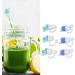 VGEBY 6pcs Silicone Straw Covers - Cartoon Reusable Dustproof Drinking Straw Tip Caps for Eco-Friendly Drinking - Buy Online on GoSupps.com