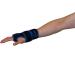 Protexx Right Wrist Palm Thumb Hand Sport Brace | Protective Support with 2 Aluminum Alloy Stays - Black - Buy Online on GoSupps.com