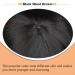 Ucubb Black Mixed Brown 14 Inch Short Wavy Bob Wig with Bangs - Shoulder Length Synthentic Heat Resistant Curly Hair Wig for Black Women - Buy Online on GoSupps.com