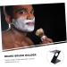 Minkissy Acrylic Stand Brush Bracket - Men's Care Set Z-Shaped Holder for Shaving Brushes & Manual Razors | Universal Brush Holder - Buy Online on GoSupps.com