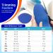 Foot Pain Relief Insoles for Women | Arch Support & Orthotic Inserts for Plantar Fasciitis - Optimal Comfort Blue XS (Men's 6-6.5 / Women's 8-8.5 - Buy Online on GoSupps.com