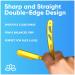 Equinox Professional Straight Edge Razor Kit - 100 Derby Blades for Close Shaving | Premium Barber Manual Shaver - Buy Online on GoSupps.com