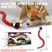 Interactive Squeaky Cat Toy | Electric Infrared Induction Snake Gag | USB Rechargeable Pet Toy | Realistic Simulation RC Snake - Buy Online on GoSupps.com