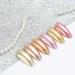 GZMAYUEN Rose Gold Nail Chrome Powders - 6 Colors Metallic Mirror Nail Powders for Stunning Nail Art Decor - Buy Online on GoSupps.com