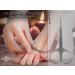 Premium Stainless Steel Fine Cuticle Scissors - Precision Straight Cutting for Perfect Nails | International Shipping - Buy Online on GoSupps.com