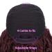 Style Icon 24 Inch Faux Locs Wig for Black Women - 4X4 Free Part Long Twist Synthetic Hair | T4/118 Color - Pack of 1 - Buy Online on GoSupps.com