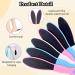 6 Pieces Double-Sided Foot File for Hard Skin Foot Scrubber Hard Skin Remover for Wet and Dry Cracked Feet Portable Foot Care Tool for Bath Pedicure Salon (Large) - Buy Online on GoSupps.com