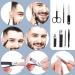 Premium Stainless Steel Manicure Set for Men - Black & White Nail Clipper Set for Finger & Toe Nails - Buy Online on GoSupps.com