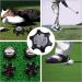 Pack of 16 Replacement Golf Shoe Cleats - Easy Installation Tooth Spikes for All Golfers | International Shipping - Buy Online on GoSupps.com