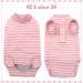 Breathable Post-Surgery Dog Body Suit - Hjumarayan XXL Pink Striped Castration Recovery for Small & Medium Dogs - Buy Online on GoSupps.com
