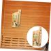 Yardwe Wooden Sauna Timer - 2-Minute Hourglass & 15-Minute Sand Timer for Sauna Accessories - Buy Online on GoSupps.com