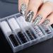 Buy 10 Rolls Lace Nail Art Foil Transfer Stickers - Black & White Flower Decals for Stunning Nail Art | International Shipping Available - Buy Online on GoSupps.com