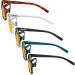 Eyekepper 5-Pack Classic Spring Hinge Reading Glasses - 1.0 Diopters Blue Light Blocking Sun Reading Glasses - Buy Online on GoSupps.com