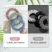 JessLab Spiral Hair Ties | 10 Pcs Traceless Telephone Cord Hair Accessories for Women & Girls | No-Damage Ponytail Holders | Assorted Colors - Buy Online on GoSupps.com