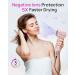 ANIEKIN Hair Blow Dryer - 110 000 RPM Fast Drying Ionic Dryer with Thermo Control & Quiet Operation | Magnetic Diffuser for Home & Travel - Pink - Buy Online on GoSupps.com