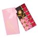 Rotumaty Floral Scented Bath Soap Rose Flower Petals, Plant Essential Oil Rose Soap Set, Best Gifts for Her Women Girls Mom Lover Birthday Valentine Christmas (12 PCS/Pink) 12 Count (Pack of 1)