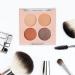 Minkissy 2PCs Empty Eyeshadow Compact - 4 Grids Makeup Storage for Fall - International Shipping Available - Buy Online on GoSupps.com
