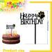 Pet Puppy Birthday Cake Topper Dog Theme Party Decoration Acrylic Pet Adoption Party Supply Black+Gold Claws - Buy Online on GoSupps.com