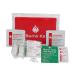 Safety First Aid Group HypaSoothe Burns First Aid Kit in Vinyl Wallet Small - Fully Stocked