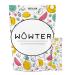 Wowter by AMZ Better powder for flavorated water range from 12 fruit mix flavor to flavor water beverage powder without sugar without calories GMO-free gluten-free made in Italy 48 g mix B 48 g (1 Pack)