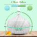400ml Aroma Diffuser for Essential Oils | Ultrasonic Humidifier with 7 Color LED - Wood Grain White - Buy Online on GoSupps.com