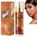 Shimmer Body Oil Body Luminizer Liquid Highlighter Bronzing Drops Smooth Liquid Spray Summer Body Illuminator Liquid Bronzer Body Shimmer Oil Body Glow Highlighter Liquid Body Highlighter Face Glow