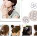 Buy Tangger 15pcs Spiral Hair Ties - Elastic Telephone Cable Ponytail Holders for Women - Buy Online on GoSupps.com