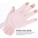 Fomiyes UV Resistant Fingerless Gloves for Nail Art & Skin Care | Anti-UV Hand Protection - Buy Online on GoSupps.com