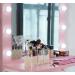 FOOCORDDY Clear Acrylic Makeup Brush Holder with Lid - Large Capacity Cosmetic Storage Organizer for Vanity - Buy Online on GoSupps.com