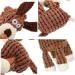 3-Piece Squeaking Dog Plush Toy Set - Soft Animal Toys for Small & Medium Dogs - Buy Online on GoSupps.com