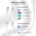 Sonic Electric Toothbrush for Adults - Rechargeable 120 Days Battery 38000 VPM 3 Modes 2 Min Timer Metal Cover - 5 Colors Available (Blue - Buy Online on GoSupps.com