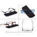 4 Pack High-Quality Reading Glasses +1.25 | Comfortable Rectangular Styles for Men & Women | 4 Colors - Buy Online on GoSupps.com