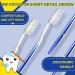 Patelai 100 Pcs Individually Wrapped Disposable Travel Toothbrushes - Soft Bristle - Ideal for Camping, Adults, Kids - Blue - Single Pack for Hotels and Guest Toiletries - Buy Online on GoSupps.com