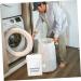 Healeved Washing Storage Bucket Toilet Lid Covers Laundry Bin Snack Containers Dispenser Wrought Iron - Buy Online on GoSupps.com