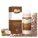 DUBUSH Coconut Coffee 2in1 Scrub Cleansing Stick Coconut Coffee Scrub Cleansing Stick Cellulite Coffee Scrub Coffee Scrub Say Goodbye to Dimmed Skin