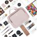 NISHEL Large Women's Travel Toiletry Bag - Pink Organizer for Makeup, Accessories & Toiletries - Buy Online on GoSupps.com
