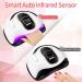 HanKeer 168W UV LED Nail Lamp for Quick-Dry Gel Polish | 4 Timer Settings, Portable Handle, Professional Acrylic UV Light | Small Black/White-2 - Buy Online on GoSupps.com