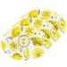 3-Pack Cleaning Kitchen Sponges Oval Summer Fruit Lemon Kitchen Cellulose Dishwashing Wood Pulp Cotton