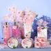 Spa Gift Basket for Women - Body&Earth 8 Pcs Bath Sets with Cherry Blossom & Jasmine Scent - Bubble Bath, Shower Gel, Lotion, Salts - Gifts Set - Buy Online on GoSupps.com