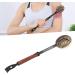 Verdant Touch 3-in-1 Manual Massage Device Scalp Hammer & Back Scraper 37cm Black & Silver - Buy Online on GoSupps.com