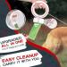 Moestar 360 Tangle-Free Dog Leash with Bag Holder - 3m/10ft for Small & Medium Dogs - Red - Buy Online on GoSupps.com