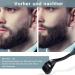 Professional Grade 1.0mm Derma Roller with 5 Real Silver Needles for Skin, Beard & Hair Growth - Buy Online on GoSupps.com