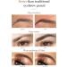 Eyebrow Pencil 4-Point Fork Tip Waterproof Eyebrow Pencil Smudgeproof Eyebrow Pencil Long Lasting Natural (3) - Buy Online on GoSupps.com