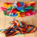 Dance Ribbons Rainbow Streamers - 2pc Set for Kids Rhythmic Gymnastics & Baton Twirling - Buy Online on GoSupps.com