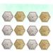 Anneome Wedding Stuff 12pcs Tiny Trinkets Hexagon Shaped Mints Hexagon Candy Holders Candy Box Candy Stand Wedding Small Jewelry - Buy Online on GoSupps.com