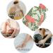 Naanle 2L Hot Water Bottle with Cover - Palm Leaf Parrots - Pain Relief & Heat Therapy for Menstrual Cramps - Transparent Large Hot Water Bottle - International Shipping - Buy Online on GoSupps.com