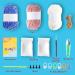 Kennifer Crochet Kit for Beginners - Penguin Design | Step by Step Tutorials for Kids & Adults | Yarn, Hook, Needles, Scissors Included - Buy Online on GoSupps.com
