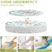 3-Pack Cleaning Kitchen Sponges Oval Seamless Pattern with Butterflies Kitchen Cellulose Dishwashing Wood Pulp Cotton - Buy Online on GoSupps.com